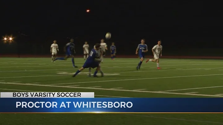 Proctor Boys Soccer Scores Late to Give Whitesboro...