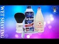 💈 Бритье Т-образным станком Muhle R41, Barbasol, Yaqi Brush, PolSilver, Old Spice, RazoRock