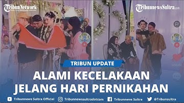 Sempat Tak Percaya Diri Dengan Kondisi Kakinya, Pengantin Wanita Pakai Tongkat Berjalan Di Pelaminan