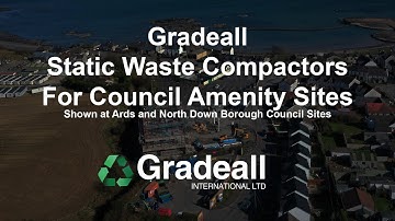 Gradeall Static Waste Compactors Installed Council Household Recycling Centres | Waste Compactor