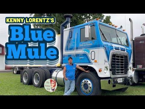 Blue Mule Replica! Kenny Lorentz's White Line Fever WT9000 Ford Truck Tour