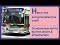 Accommodation Tax Uses⑵: Countermeasures for tourism issues & infrastructure