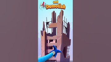 Rope and Demolish Game Play in Android ☺️