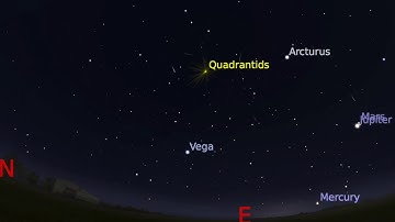 Quadrantids Meteor Shower- Jan 3-4, 2018