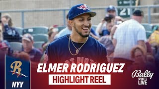 Yankees RHP Elmer Rodriguez-Cruz 2025 Minor League Baseball Highlights | Bally Sports Live