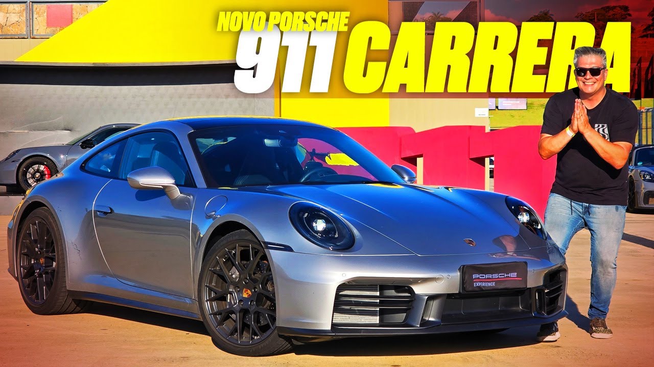 Novo Porsche Carrera 911 2026 - GANHOU POTÊNCIA? FICOU MAIS CARO? TEM CÂMBIO MANUAL? SAIBA TUDO!
