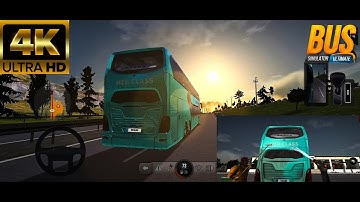 Bus Simulator:Ultimate| SETRA TOP CLASS ULTRA GRAPHICS 😱‼️ Realistic Driving|GamePlay|Zuuks
