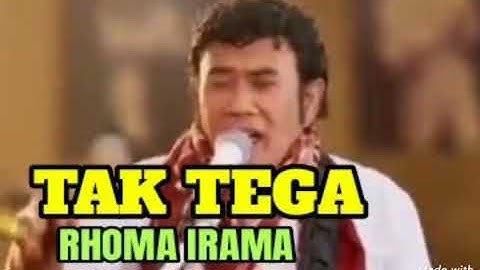Tak Tega - RHOMA IRAMA ( lagu dangdut jadul )
