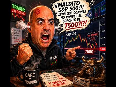 S&P NO QUIERE ROMPER LOS 7.500!