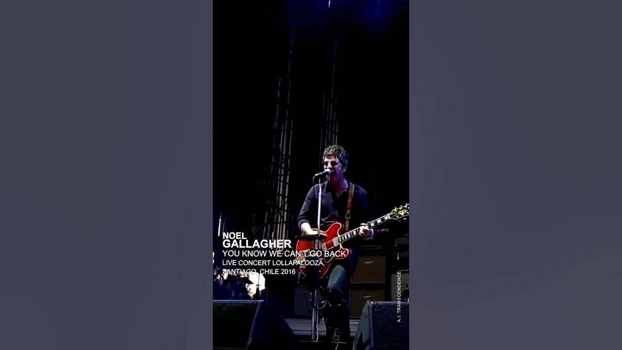 Noel Gallagher - You Know We Can't Go Back