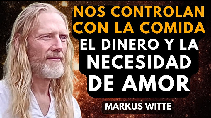 He comprobado por mi mismo que la comida no es necesaria para mantenernos vivos. Markus Witte.