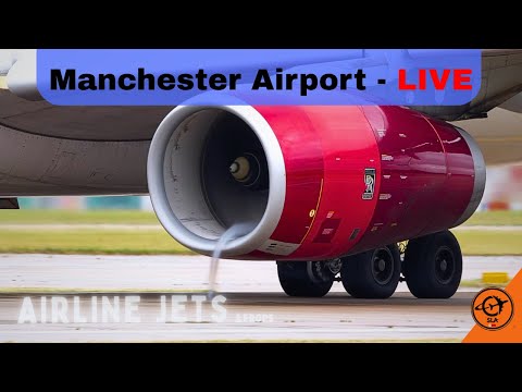 Plane spotting - LIVE - Airbus A380, A350, 787 and more! Tuesday 15th July Manchester Airport UK