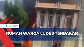 Rumah Warga di Jeneponto Ludes Terbakar, Warga Lansia Tewas