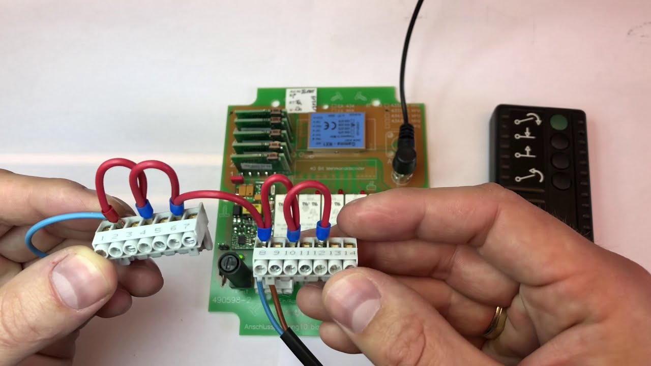 Hebebühnen Funkanlage Pamax AG programmieren - Dautel AG und DHollania