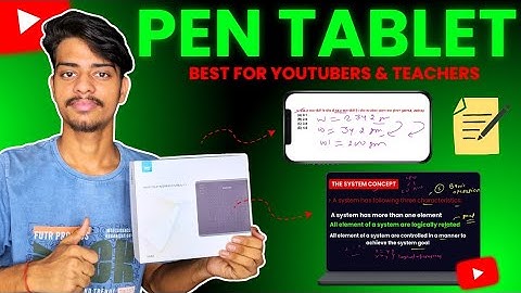 Best Pen Tablet For Online Teaching || Huion HS64 Pen Tablet || How to use Pen Tablet 