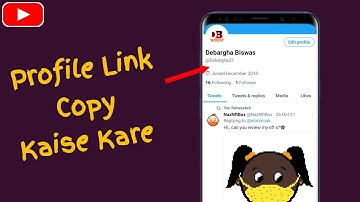 How To Find My Twitter Profile URL On The Twitter App ||
