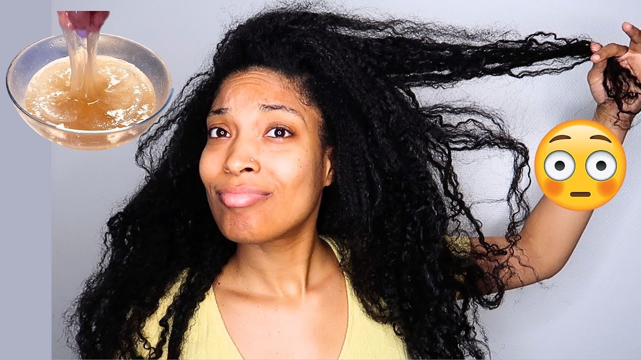 I Left Flaxseed Gel On My Hair For 10 Days...This is The Result