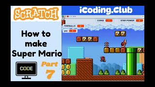 Scratch Mario Pt.7 (E7) - 🎮 How to Code Super Mario Games in Scratch | Scratch 3.0 Game Tutorial