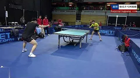 马龙 VS 樊振东 光速对拉 -- 教科书级别的练球 太流畅了 ~^^~ - 天天要闻