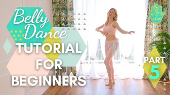 Belly dance tutorial for beginners Chest Accents and Drops part 5 - Best Belly Dance Workout