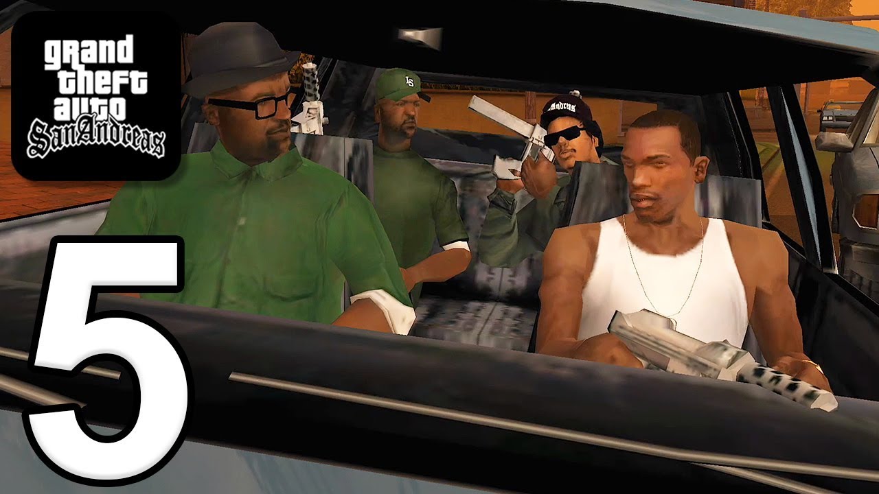 Grand Theft Auto San Andreas Gameplay Walkthrough Part 5 Ios