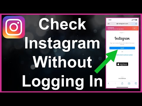 How To Check Instagram Without Logging In
