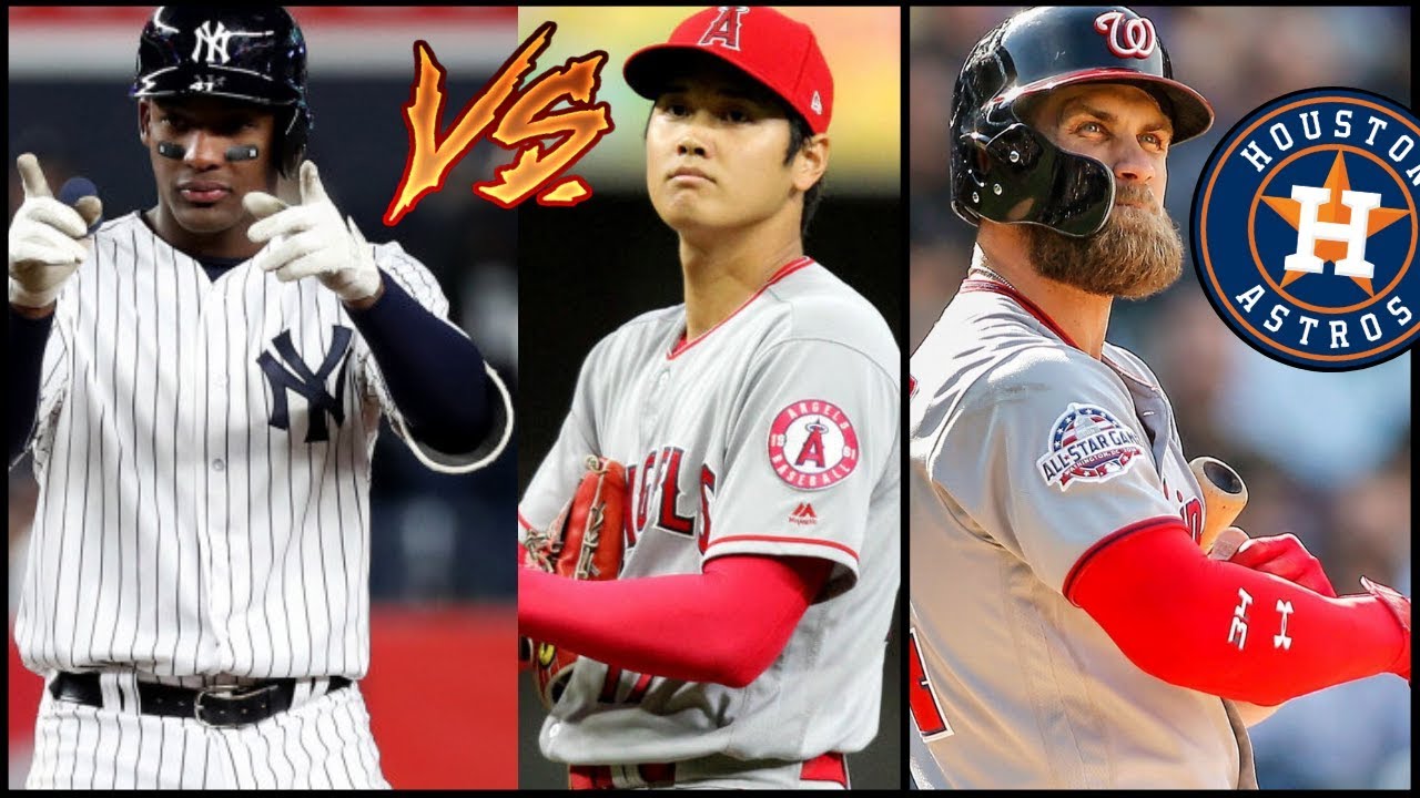 Shohei Ohtani ROBBED Miguel Andujar? 2018 MLB Rookie of the Year Highlights! Bryce Harper ASTROS? fuzzy dice