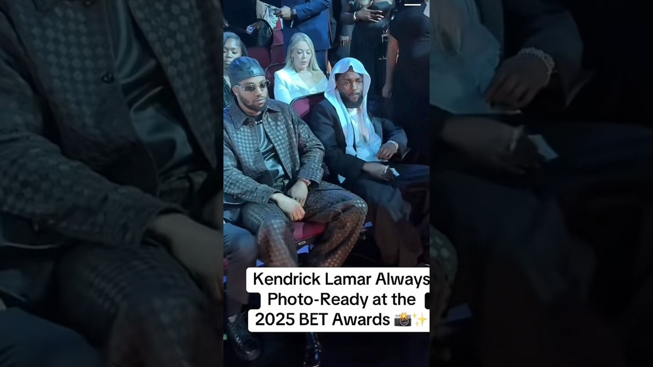 Kendrick Was Trying To Protect His Energy All Night at the BET Awards💯💯