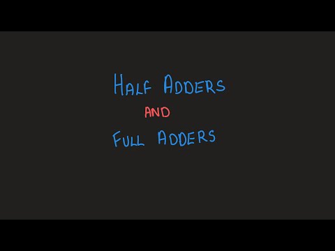 Half Adders and
