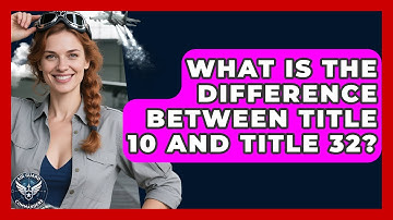 What Is The Difference Between Title 10 And Title 32? - Air Guard Commanders