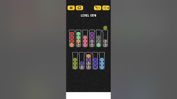 Ball sort level 1376