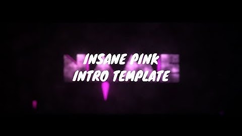 || Insane Braz-Like Pink Intro Template! || SkooArtz || Best? ||