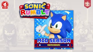 Mau ambil hadiah MID SEASON di SONIC RUMBLE