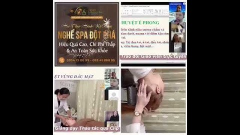 Học Thực hành kỹ năng nghề Spa ĐỘT PHÁ