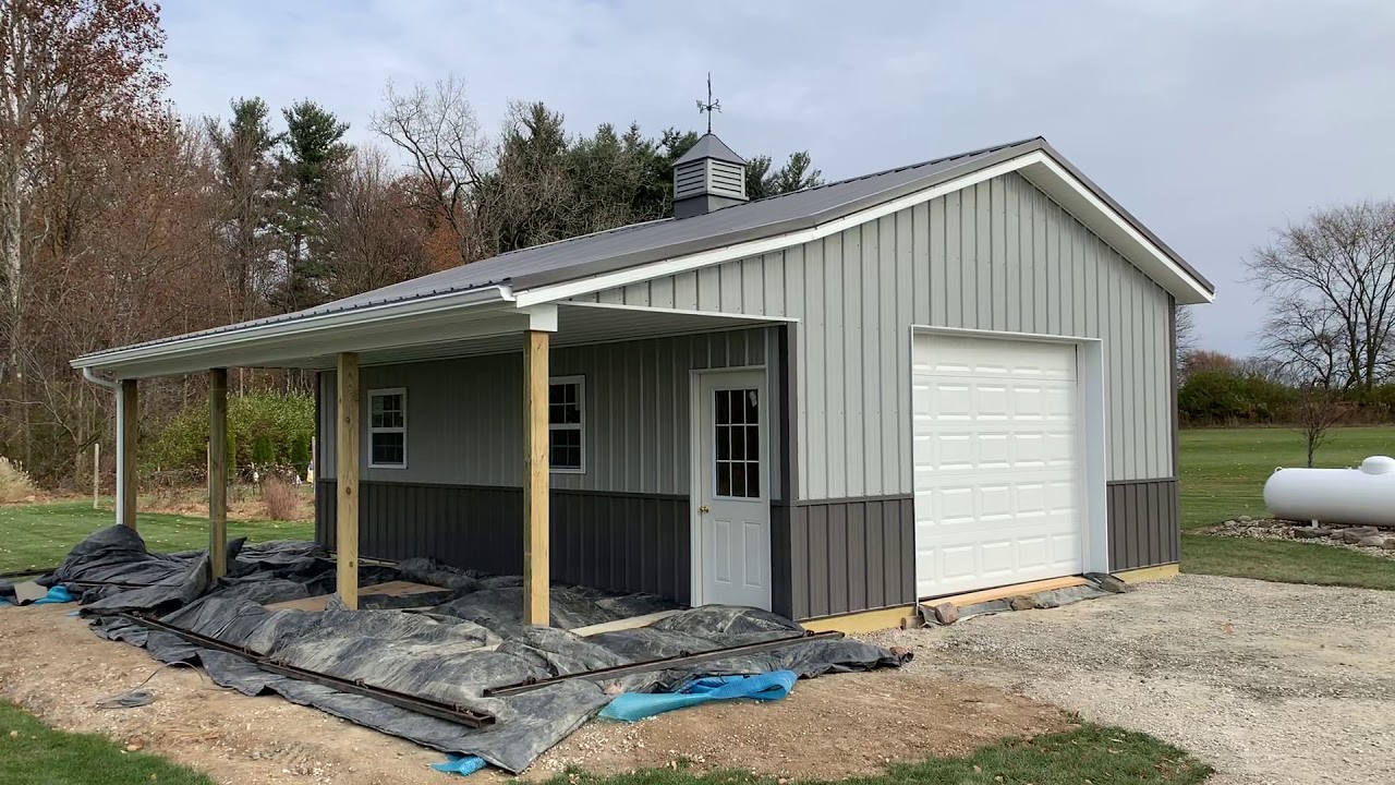 24x32 Pole Barn Barn