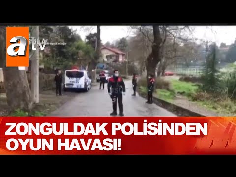 Zonguldak polisinden oyun havası - Kahvaltı Haberleri