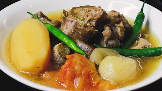 Juicy Salted Lamb Rosh Recipe | Namkeen Dumba