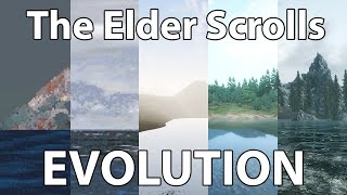 The Elder Scrolls Evolution – Arena Daggerfall Morrowind Oblivion & Skyrim Graphics Comparison