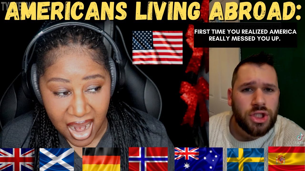 Americans Living Abroad: First time you realized America is really messed up | REACTION