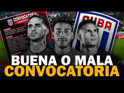 La convocatoria de Cuba para enfrentar a Nicaragua en fecha FIFA
