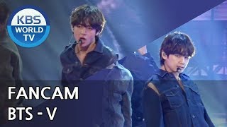 [FOCUSED] BTS's V - Fake Love[Music Bank / 2018.06.01]