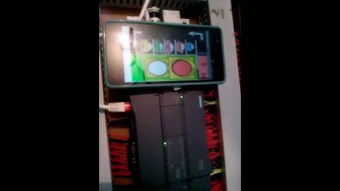 ISWvis app SCADA s7 1200 parking video