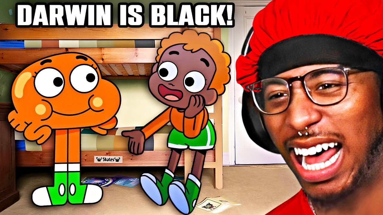 DARWIN WAS BLACK THIS WHOLE TIME?!