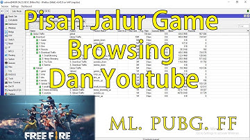 Pisah Jalur game browsing youtube pada mikrotik