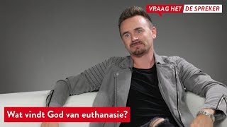 Wat vindt God van euthanasie? David de Vos antwoordt.