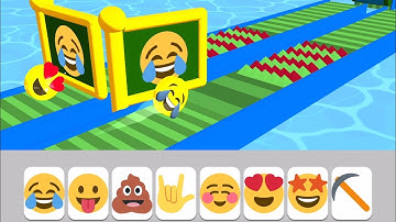 EMOJI RUN!😍⭐️- All Levels Gameplay Android, iOS