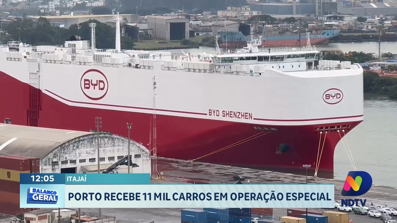 Giro de notícias destaca porto, parcelamento e mudança em Itajaí