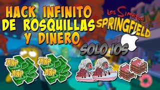 Hack de Rosquillas Y Dinero Infinito | Solo iOS | - Los Simpson Springfield | Jailbreak |