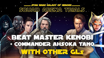 How to defeat JMK + CAT with SEE, Rey, SLKR or JML | SWGOH