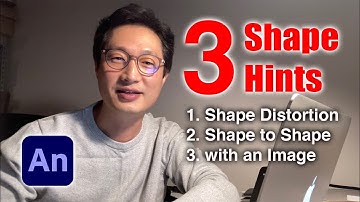 Shape Hints in Adobe Animate CC: Three Tips, 애니메이트CC 셰이프힌트 사용팁